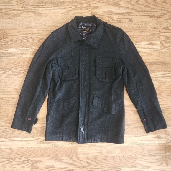 GUC O'Neill Charcoal Men's Jacket, Size M - Picture 1 of 16